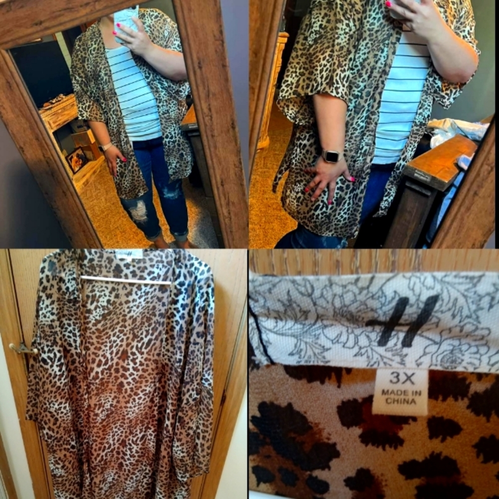 Cheetah Print Shawl